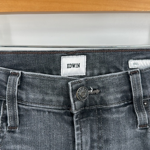 Edwin Bree Slim Straight Washed Black 31 - Picture 5 of 7